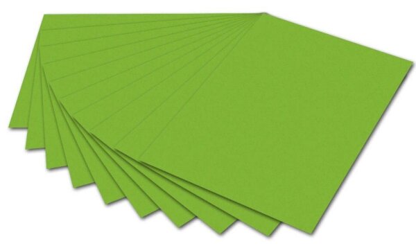 folia Tonpapier grün 130 g/qm 100 Blatt