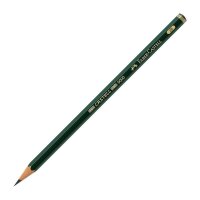 FABER-CASTELL 9000 Bleistift 2B grün, 1 St.
