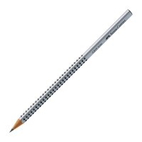 FABER-CASTELL GRIP 2001 Bleistift 2H silber, 1 St.
