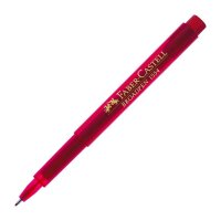 FABER-CASTELL Broadpen Document 1554 Fineliner rot 0,8...