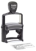 trodat Textstempel, individualisierbar 5206 IBAN...