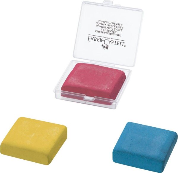FABER-CASTELL Knetgummi 127321 farbsortiert, 1 St.