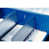 LEITZ Briefablage Sorty A4 quer grau DIN A4, 1 St.