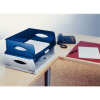 LEITZ Briefablage Sorty A4 quer blau DIN A4, 1 St.