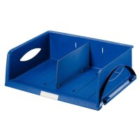 LEITZ Briefablage Sorty A4 quer blau DIN A4, 1 St.