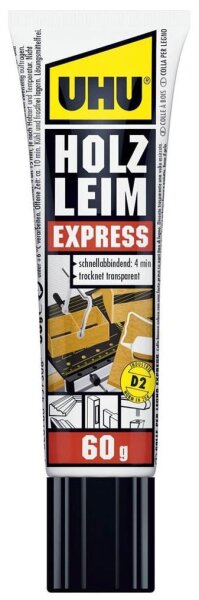 UHU EXPRESS D2 Holzleim 60,0 g, 1 St.