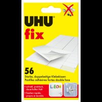 UHU doppelseitige Klebepads für max. 300,0 g, 1,2 x...