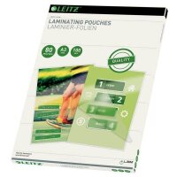 LEITZ Laminierfolien 33819 glänzend für A3 80...
