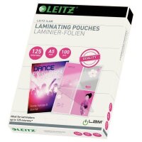 LEITZ Laminierfolien glänzend für A5 125 micron, 100 St.