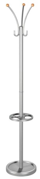 Kerkmann Kleiderständer Nina 30609514 silber Metall 6 Haken 31,0 x 170,0 cm, 1 St.