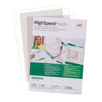 GBC Laminierfolien High Speed glänzend für A4...
