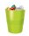 LEITZ WOW Duo Colour Papierkorb 15,0 l grün, 1 St.