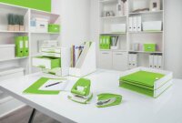 LEITZ Briefablage WOW Duo Colour perlweiß/grün DIN A4, 1 St.