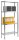 SCHULTE Schwerlastregal 194008-V silber 80,0 x 35,0 x 180,0 cm