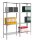 SCHULTE Schwerlastregal 194008-V silber 80,0 x 35,0 x 180,0 cm