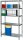 SCHULTE Schwerlastregal 194010-V silber 100,0 x 50,0 x 200,0 cm