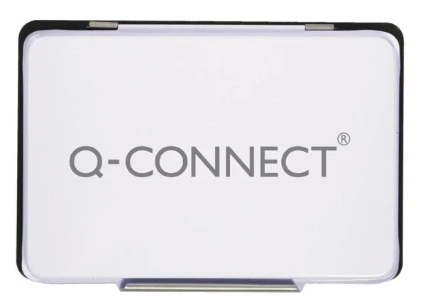 Q-CONNECT Stempelkissen schwarz 9,0 x 5,5 cm, 1 St.