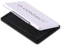 Q-CONNECT Stempelkissen schwarz 9,0 x 5,5 cm, 1 St.