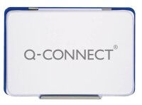 Q-CONNECT Stempelkissen blau 9,0 x 5,5 cm, 1 St.
