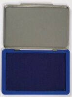 Q-CONNECT Stempelkissen blau 9,0 x 5,5 cm, 1 St.