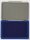 Q-CONNECT Stempelkissen blau 9,0 x 5,5 cm, 1 St.