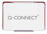 Q-CONNECT Stempelkissen rot 9,0 x 5,5 cm, 1 St.