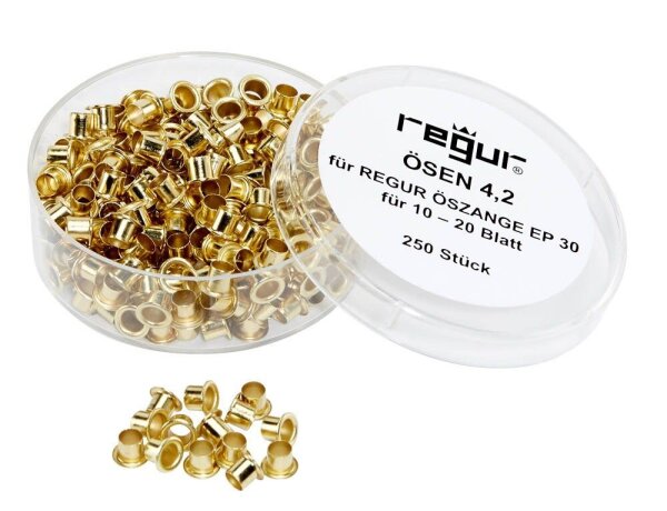 regur® Ösen RÖ-4,2 4,2 mm 4,0 mm, 250 St.