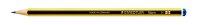 STAEDTLER Noris 120 Bleistift H schwarz/gelb, 1 St.