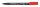 STAEDTLER Lumocolor® Folienstift rot 1,0 - 2,5 mm permanent, 1 St.