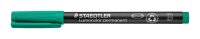 STAEDTLER Lumocolor® Folienstift grün 1,0 - 2,5 mm permanent, 1 St.