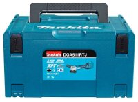 makita DGA511RTJ Akku-Winkelschleifer-Set 18,0 V, mit 2 Akkus
