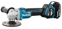 makita DGA511RTJ Akku-Winkelschleifer-Set 18,0 V, mit 2 Akkus