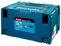 makita DGA511RTJ Akku-Winkelschleifer-Set 18,0 V, mit 2 Akkus