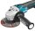 makita DGA511RTJ Akku-Winkelschleifer-Set 18,0 V, mit 2 Akkus