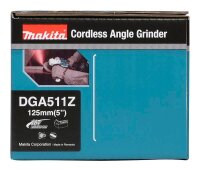makita DGA511Z Akku-Winkelschleifer 18,0 V, ohne Akku