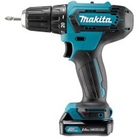 makita DF333DSAE Akku-Bohrschrauber-Set 12,0 V, mit 2 Akkus