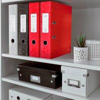 LEITZ Ordner schwarz Karton 8,0 cm DIN A4, 1 St.