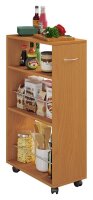 VCM my home Nischenwagen Tusal buche 25,0 x 50,0 x 85,0 cm