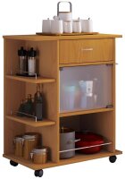 VCM my home Servierwagen Pocis buche 65,0 x 39,0 x 80,0 cm