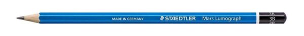 STAEDTLER Mars Lumograph Bleistift 3B blau, 1 St.