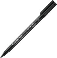 STAEDTLER Lumocolor® Folienstift schwarz 1,0 - 2,5 mm...