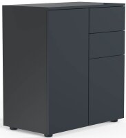 VCM my home Kommode Dalosa, 918338 anthrazit 70,0 x 39,0...