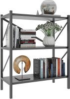 VCM my home Bücherregal Insasi anthrazit 66,0 x 34,0...