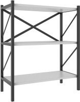 VCM my home Bücherregal Insasi weiß 66,0 x 34,0 x 85,0 cm, 1 St.