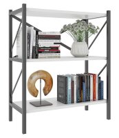 VCM my home Bücherregal Insasi weiß 66,0 x 34,0 x 85,0 cm, 1 St.