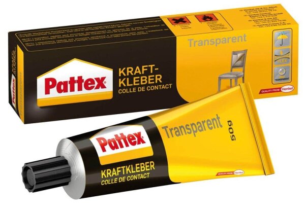 Pattex Kraftkleber Transparent Alleskleber 50,0 g, 1 St.