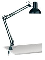 MAUL MAULstudy Schreibtischlampe schwarz mit Tischklemme