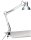MAUL MAULstudy Schreibtischlampe silber mit Tischklemme