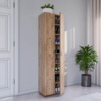 VCM my home Schuhschrank Ulas XXL, 918426 eiche 49,0 x 34,0 x 178,0 cm, 1 St.