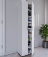 VCM my home Schuhschrank Ulas XXL, 918427 weiß 49,0 x 34,0 x 178,0 cm, 1 St.